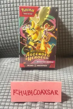 Pokemon TCG: Ascended Heroes Booster Bundle Factory SEALED - Image 1