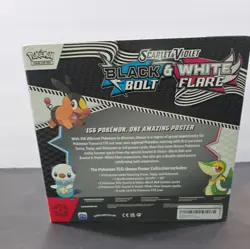 Pokemon TCG Black Bolt & White Flare Unova Poster Collection Box New Sealed - Image 4