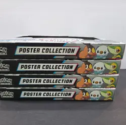 Pokemon TCG Black Bolt & White Flare Unova Poster Collection Box New Sealed - Image 5