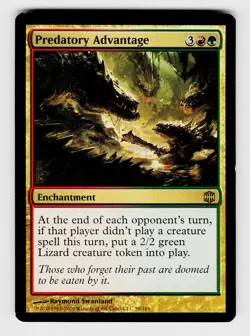 MTG, Alara Reborn, Predatory Advantage, Normal, No.58, R Enchantment - Image 1