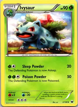 IVYSAUR 2/108 UNCOMMON DARK EXPLORERS POKEMON NM/M - Image 1