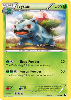 IVYSAUR 2/108 UNCOMMON DARK EXPLORERS POKEMON NM/M - Image 4