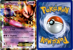 MEWTWO EX 54/113 HOLO ULTRA RARE LEGENDARY TREASURES POKEMON NM/M - Image 3