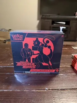 Pokemon TCG Destined Rivals Elite Trainer Box ETB Factory Sealed NEW - Image 1