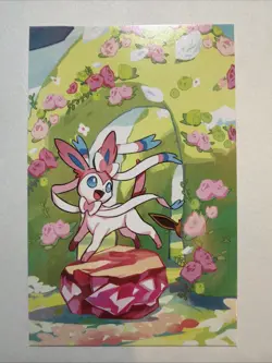 PUZZLE PIECE Sylveon #700 - Scarlet & Violet Prismatic Pokemon Art Card 2025 - Image 1