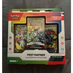 Pokemon First Partner Illustration Collection Series 1 Box English Promo Cards - Image 1