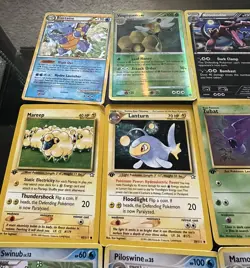 Vintage Pokemon TCG 46 card lot 2000- 2012 ~ 10 1st editions 10 holo rares - Image 3