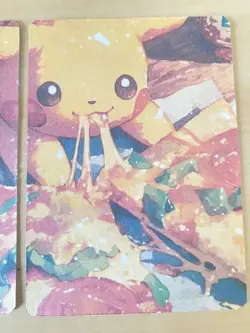 Anime ART STYLE Pikachu Fan Full Art Pokemon Custom Card/perfect bookmark - Image 1