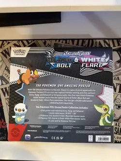 Pokemon Scarlet & Violet Black Bolt & White Flare Poster Collection Box - Image 2