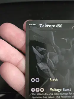 2025 Pokemon Black Bolt Zekrom Ex #172 - Image 3