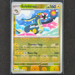 Eelektross - 032/086 - Masterball Holo - Black Bolt - Pokemon Card - NM/M - Image 1
