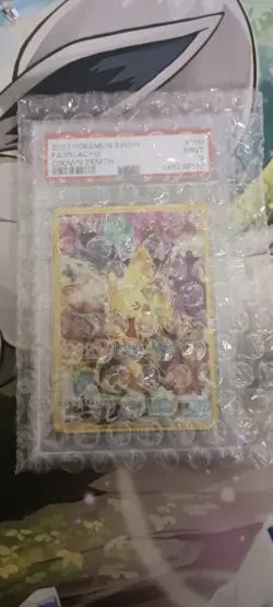 Pokemon Sword & Shield Crown Zenith Pikachu Full Art Crown Zenith PSA 10 - Image 4