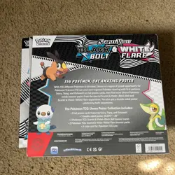 Pokemon Black Bolt and White Flare Poster Collection NEW IN HAND - Image 2