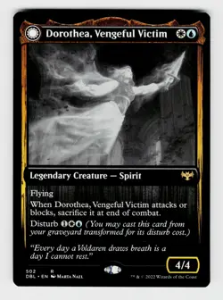 MTG, Innistrad: Double Feature, Dorothea, Vengeful Victim, Normal, No.502, R Leg - Image 1