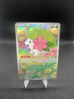 Pokemon - Shaymin 185/182 Illustration Rare Destined Rivals English - Image 1