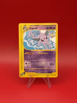 Espeon Non-Holo Rare 11/147 - 2002 Aquapolis E-Reader Vintage WotC Pokemon MINT! - Image 1