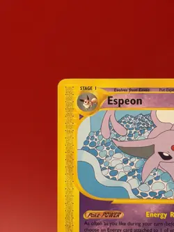 Espeon Non-Holo Rare 11/147 - 2002 Aquapolis E-Reader Vintage WotC Pokemon MINT! - Image 2
