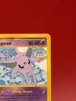 Espeon Non-Holo Rare 11/147 - 2002 Aquapolis E-Reader Vintage WotC Pokemon MINT! - Image 3