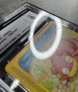 Pokemon Card Slowpoke CGC 9 Mint, e-Reader Aquapolis 108/147, 2003 (1) - Image 5