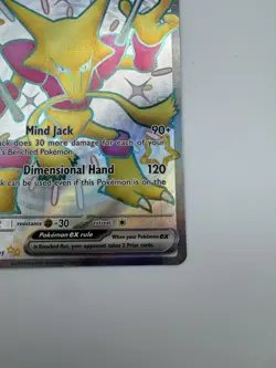 Pokemon Alakazam EX Shiny Ultra Rare Holo 215/091 SV: Paldean Fates NM - Image 5