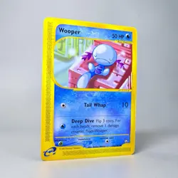 Wooper 66/147 Aquapolis NISHIDA ART 1-OWNER WOTC 2002 NM Pokemon Non-Holo - Image 3