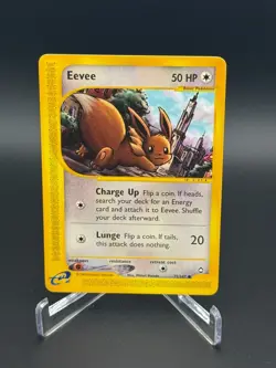Eevee NM 75/147 - Aquapolis - Pokemon 2002 WOTC (B) - Image 1