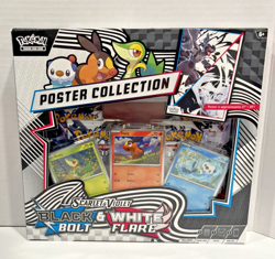 Pokemon Scarlet & Violet Unova Poster Collection Box Black Bolt & White Flare - Image 1