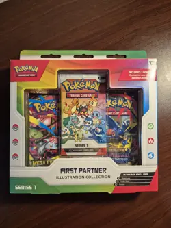 Pokemon TCG First Partner Illustration Collection Series 1 SEALED IN HAND - Image 1