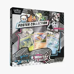Pokemon Scarlet & Violet Black & White Bolt & Flare Poster Collection Box - Image 1