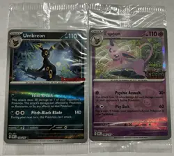 Pokemon Espeon 086/197 Obsidian Flames & Umbreon 130/197 GameStop Sealed Promo - Image 2