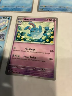 Lot Of 5 Marill and Azumarill Pokemon Cards - Image 2