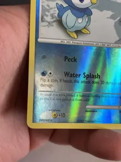Pokemon Piplup Common Diamond and Pearl 93/130 Reverse Holo NM - Image 3