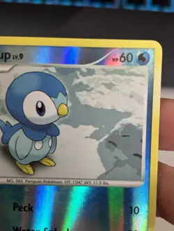 Pokemon Piplup Common Diamond and Pearl 93/130 Reverse Holo NM - Image 5