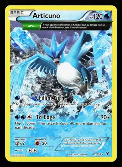Articuno 17/108 Rare Roaring Skies Pokemon Card - Image 1
