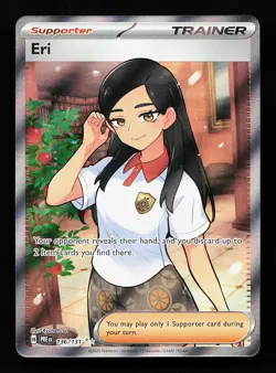 Eri 136/131 Ultra Rare Prismatic Evolutions Pokemon Card - Image 1