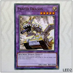 Panzer Dragon - LED2-EN047 - Common 1st Edition Yugioh - Image 1