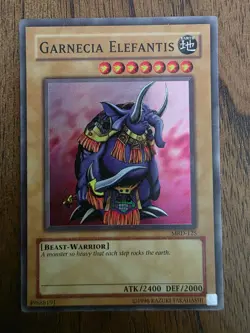 YuGiOh Garnecia Elefantis MRD-125 Super Rare Unlimited Edition LP - Image 1