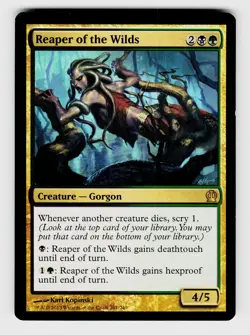MTG, Theros, Reaper of the Wilds, Normal, No.201, R Creature - Gorgon - Image 1