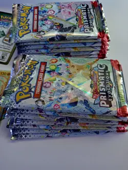 NO BOX Pokemon Lucario ex Tyranitar ex Premium Collection Prismatic Evolutions - Image 2