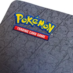 Pokemon 2021 25th Anniversary Train On Premium Play Mat PlayMat Desk Mat Black - Image 4