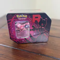 Pokemon Team Rocket MewTwo Tin New Sealed Destined Rivals - NEW / SEALED - Image 1