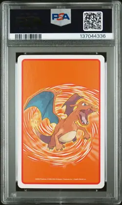Pokemon FireRed Deoxys Normal Forme Joker Playing Poker Card 2004 PSA 9 MINT - Image 2