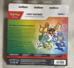 Pokemon TCG First Partner Illustration Collection Series 1 New Sealed - Image 2