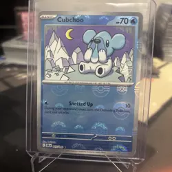 Cubchoo Pokeball Holo - #025/086 - Pokemon SV: Black Bolt - Image 1