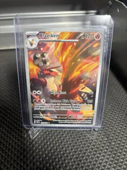 Pokemon TCG - Blaziken - Illustration Rare SV10: Destined Rivals 192/182 NM - Image 1