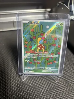 SHUCKLE Illustration Rare Holo #136/132 Pokemon Mega Evolution Eng Pack Fresh - Image 1
