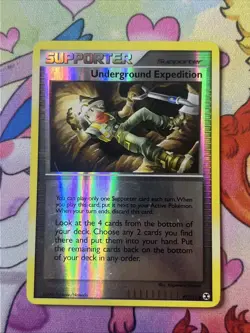 Underground Expedition 97/111 Reverse Holo Pokemon 2009 Rising Rivals LP - Image 1