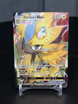 Zeraora VMAX GG42/GG70 Holo - Pokemon TCG - Crown Zenith Galarian Gallery - NM - Image 1