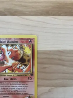 Pokemon TCG Blaine's Charmeleon Gym Challenge 1st Edition Uncommon 31/132 70HP - Image 5