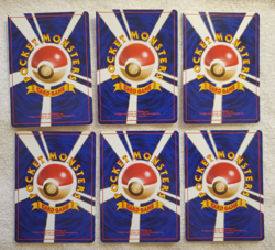 [Lot of 6 ] Growlithe #058 [C] Japanese Gym Challenge Pokemon 1996 TCG Vtg NM - Image 2